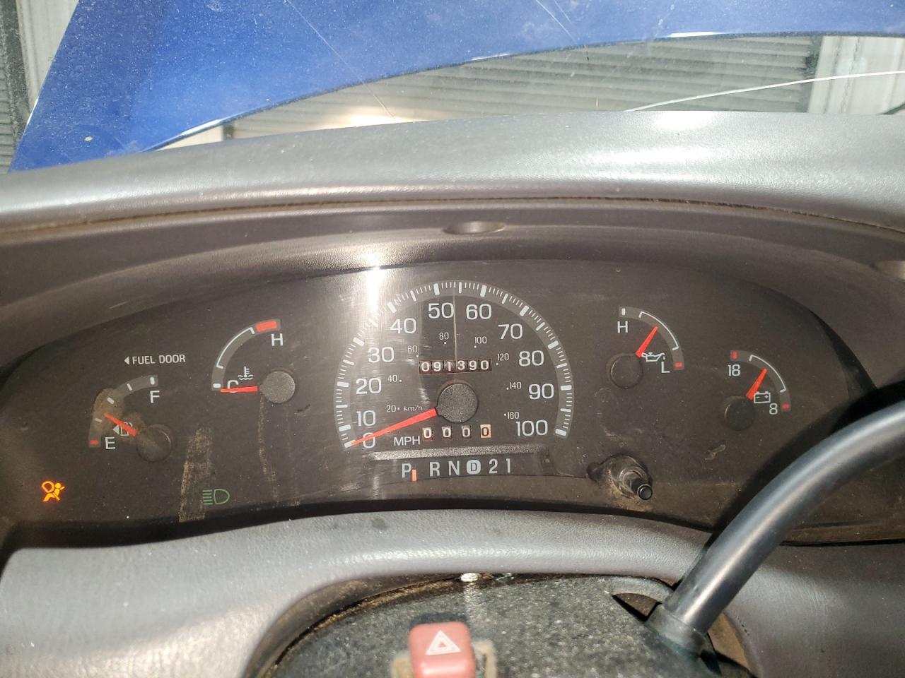 1998 Ford F-150 VIN 1FTZF1826WKA32613 Copart auction photo, side damage thumbnail 9