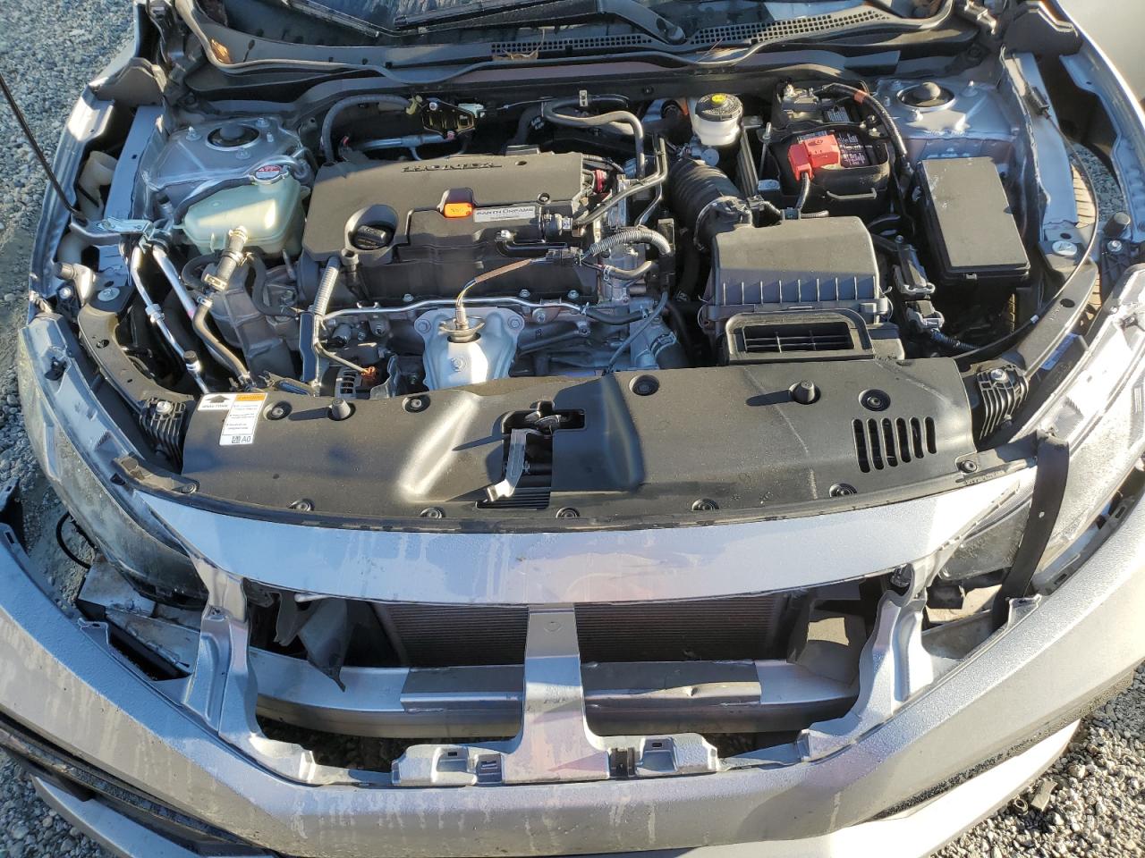 2019 Honda Civic VIN 19XFC2F83KE024619 Copart auction photo, front end / all over damage thumbnail 12