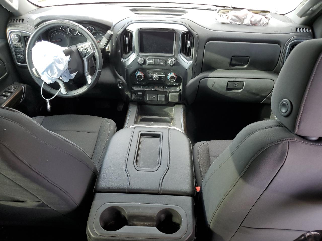 2020 Chevrolet Silverado VIN 3GCUYEED1LG134065 Copart auction photo, front end / stripped damage thumbnail 8