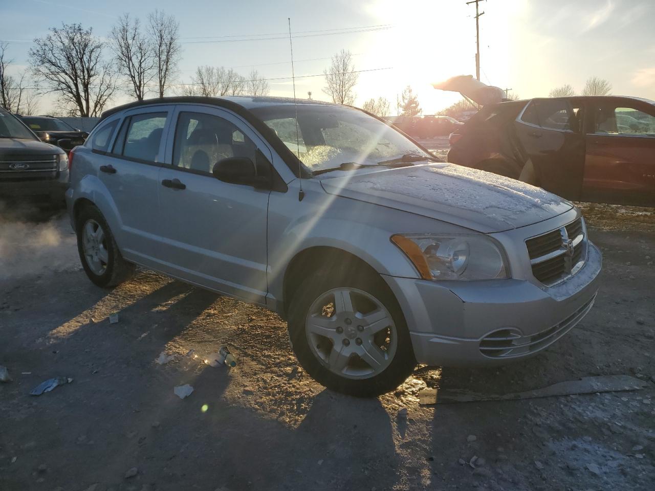 2008 Dodge Caliber VIN 1B3HB48B78D723988 Copart auction photo, front end damage thumbnail 4