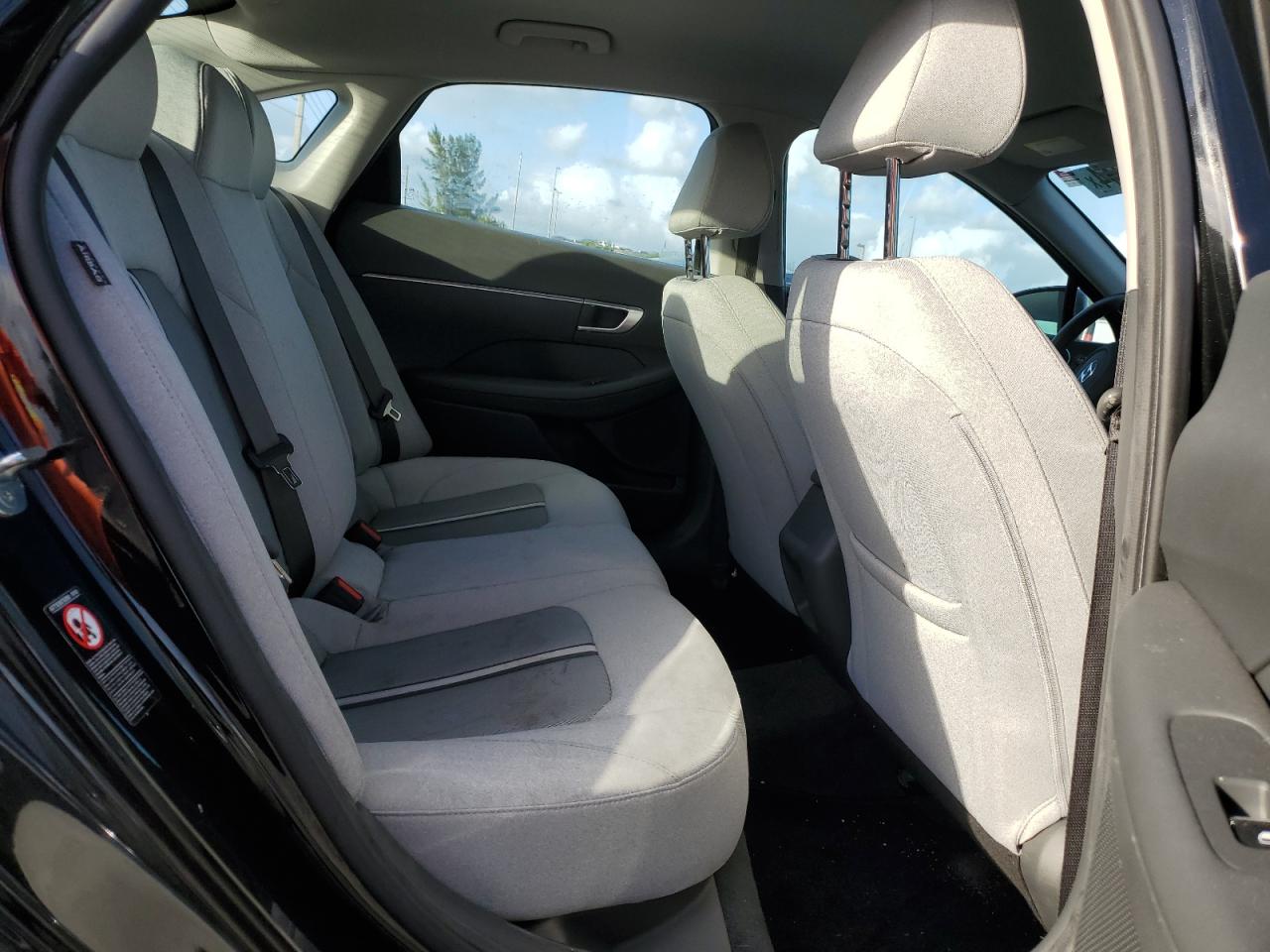 2021 Hyundai Sonata VIN 5NPEG4JA9MH130982 Copart auction photo, rear end damage thumbnail 10