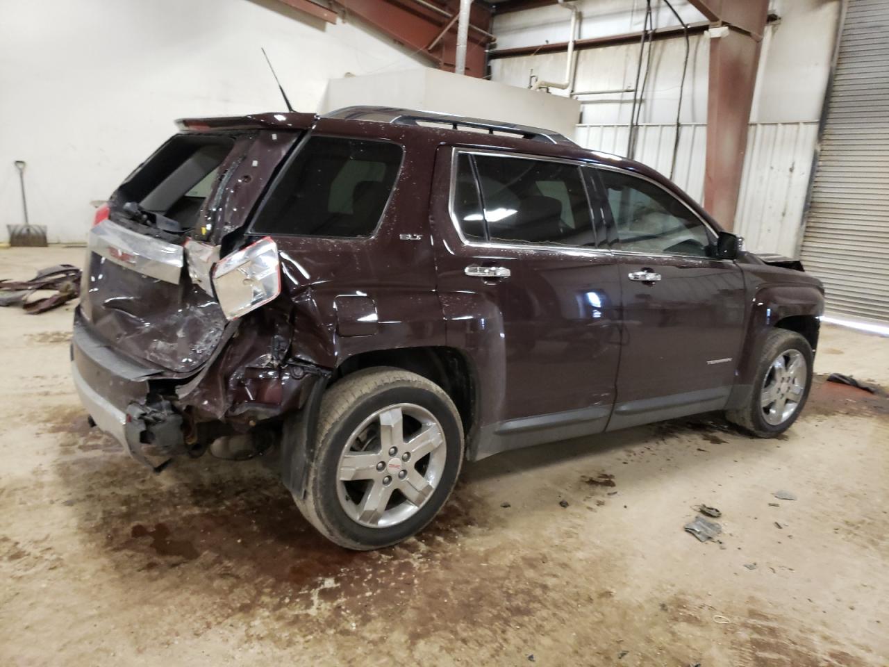 2011 GMC Terrain VIN 2CTALWEC3B6466750 Copart auction photo, front end / rear end damage thumbnail 3