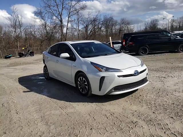 2021 Toyota Prius VIN JTDKAMFU1M3136262 Copart auction photo, rear end damage thumbnail 10