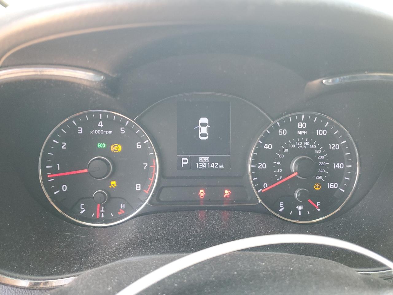 2014 KIA Forte VIN KNAFX4A8XE5053877 Copart auction photo, front end damage thumbnail 9