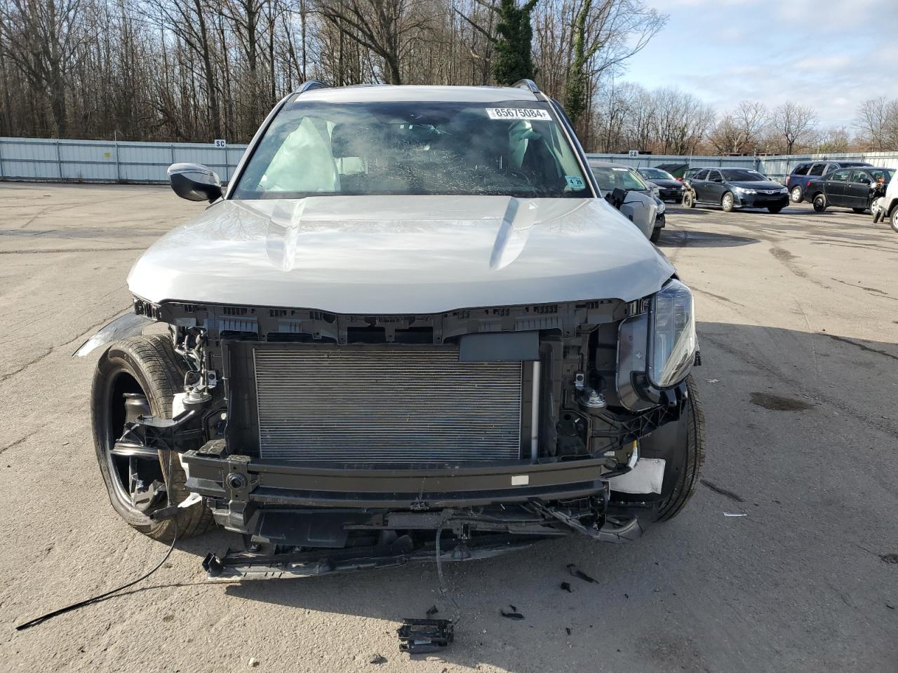 2024 KIA Telluride VIN 5XYP3DGC4RG505432 Copart auction photo, front end / side damage thumbnail 5