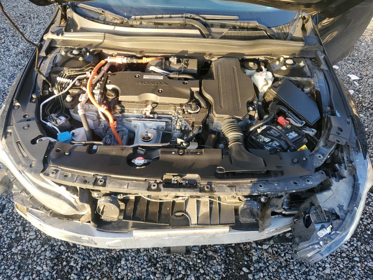 2021 Honda Accord VIN 1HGCV3F43MA004300 Copart auction photo, water/flood / front end damage thumbnail 11