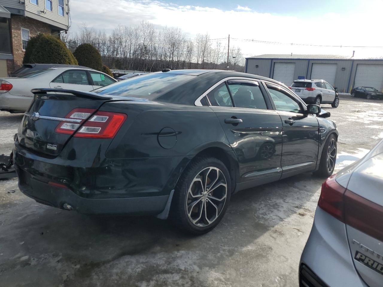 2013 Ford Taurus VIN 1FAHP2KTXDG125480 Copart auction photo, front end damage thumbnail 3