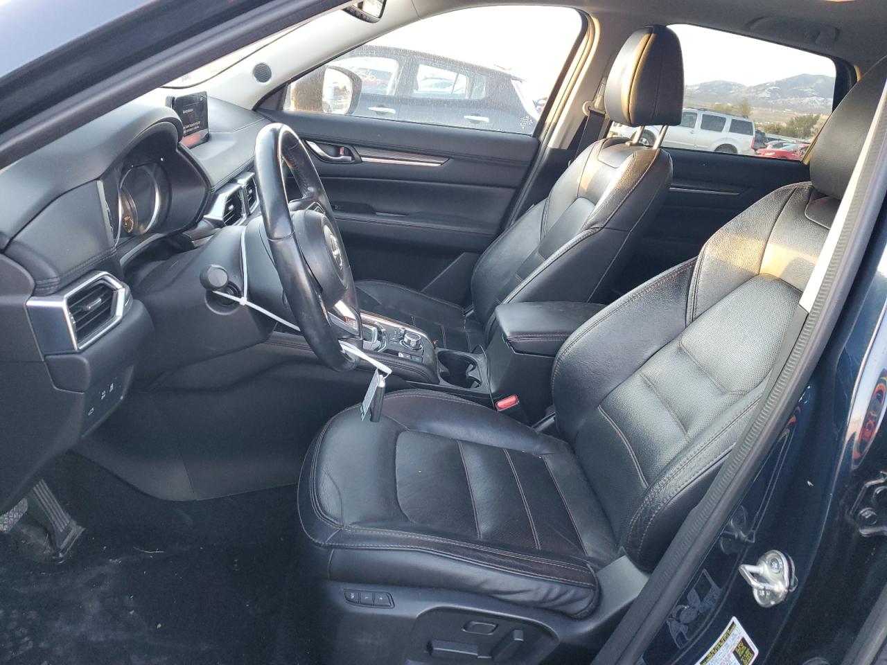 2018 Mazda CX-5 VIN JM3KFBDM9J0341003 Copart auction photo, front end / side damage thumbnail 7