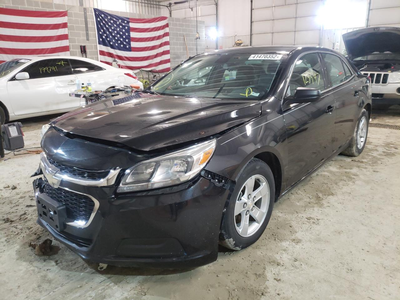2014 Chevrolet Malibu VIN 1G11B5SLXEF184573 Copart auction photo, all over / undercarriage damage thumbnail 2