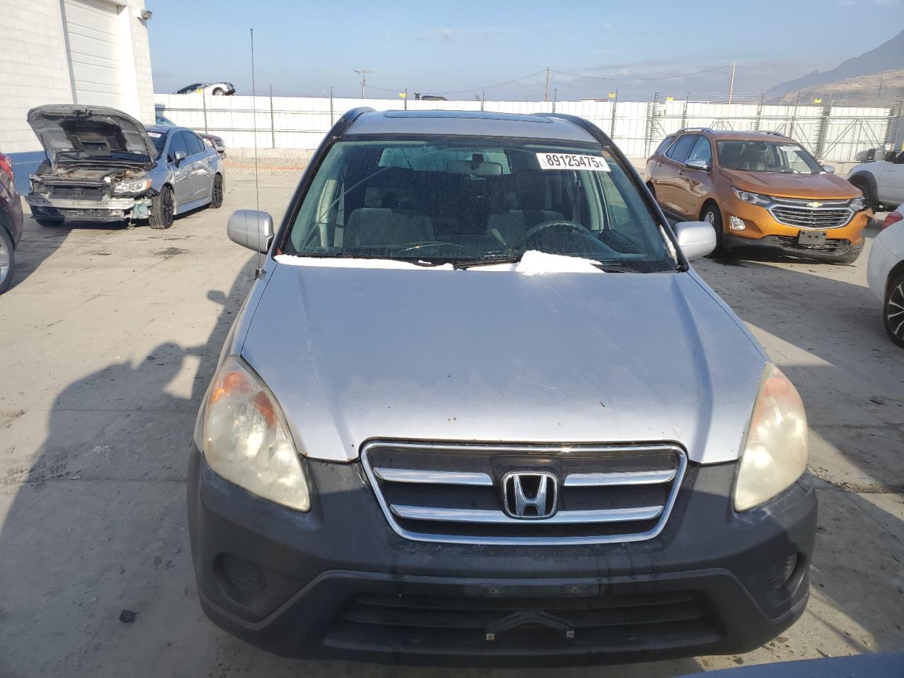 2006 Honda CR-V VIN JHLRD78896C012219 Copart auction photo, rear end damage thumbnail 5