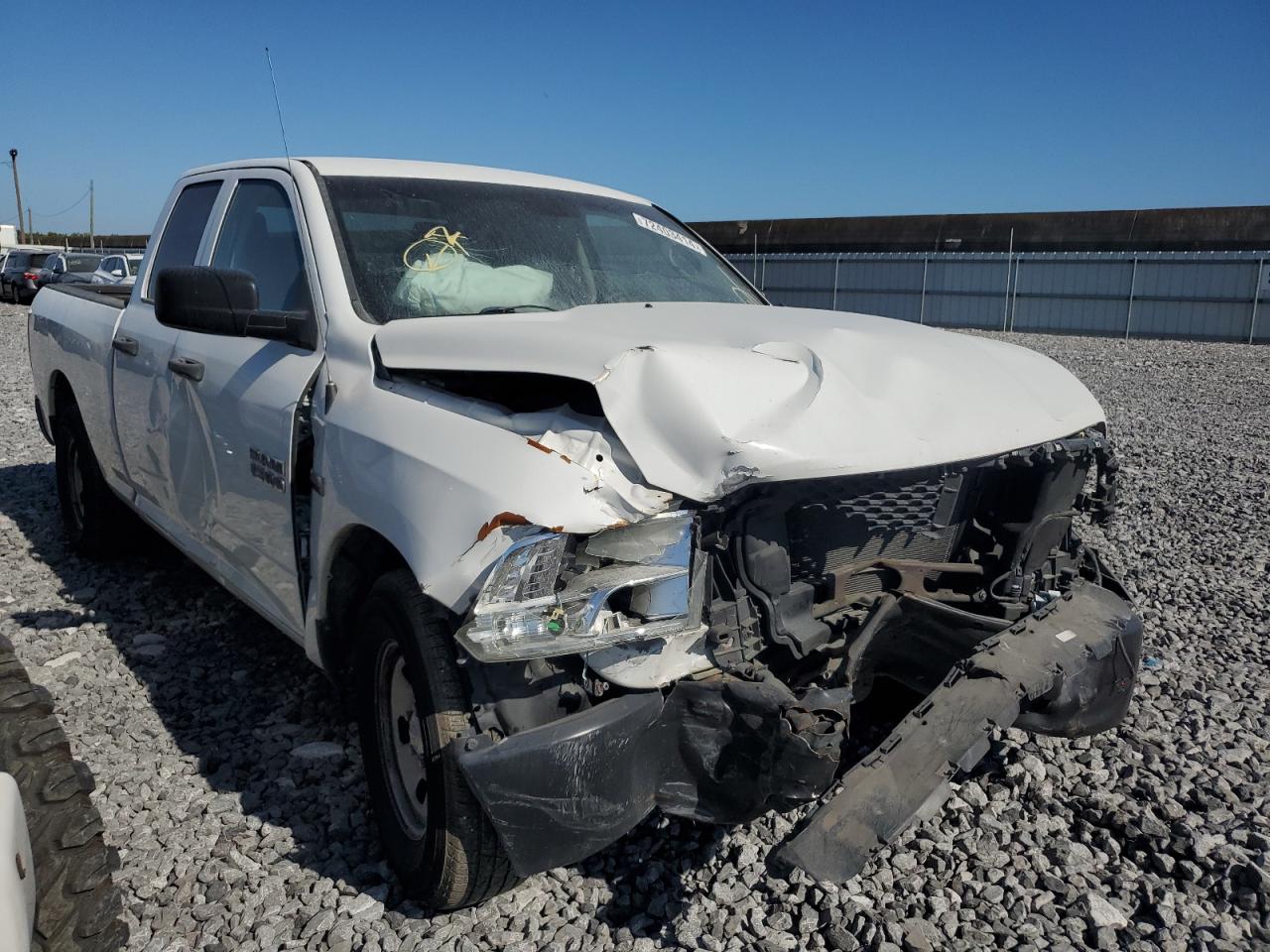 2014 RAM 1500 VIN 1C6RR6FT5ES222831 Copart auction photo, front end / side damage thumbnail 4