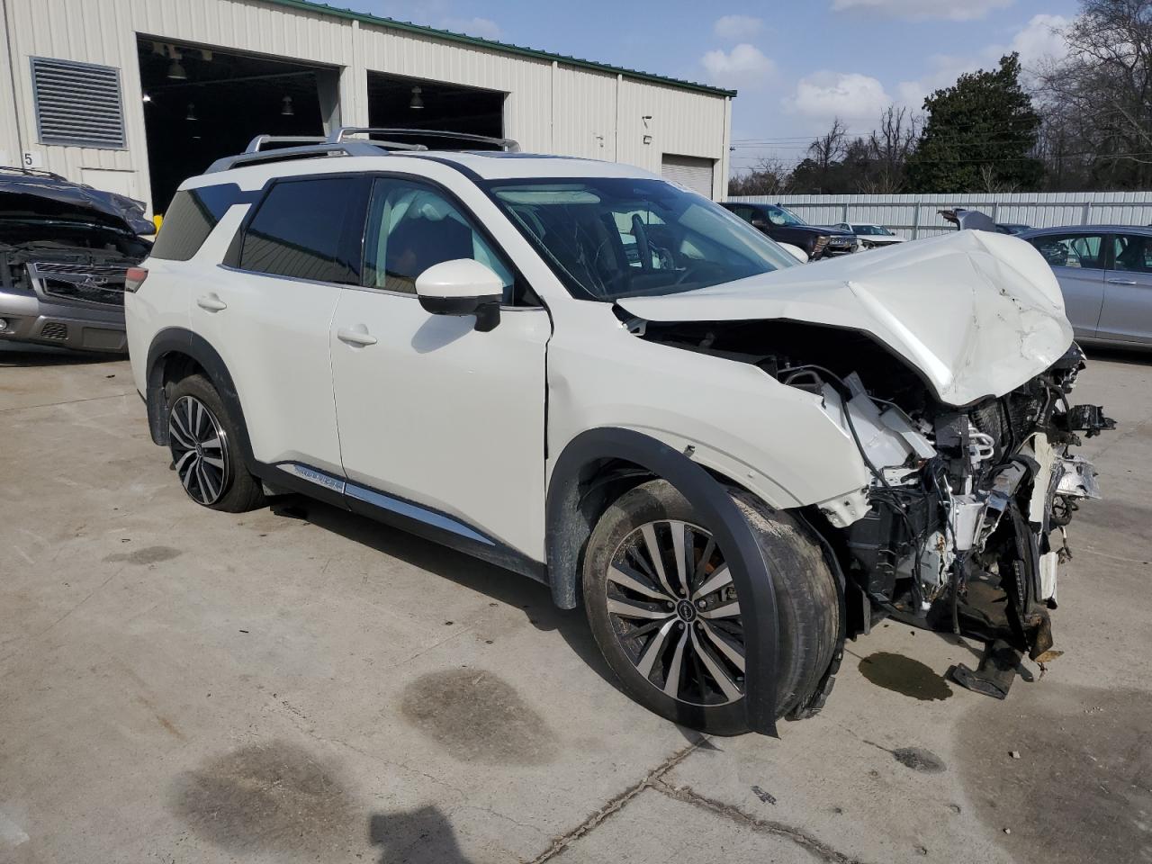 2023 Nissan Pathfinder VIN 5N1DR3DGXPC272592 Copart auction photo, front end damage thumbnail 4