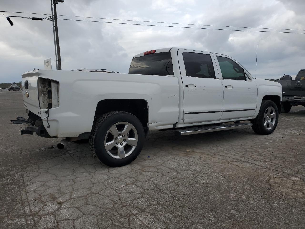 2018 Chevrolet Silverado VIN 3GCPCREC0JG430749 Copart auction photo, all over damage thumbnail 3