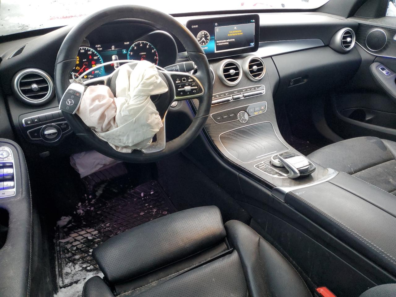 2020 Mercedes-Benz C-klasse VIN 55SWF8EB2LU328929 Copart auction photo, frame damage / front end damage thumbnail 8