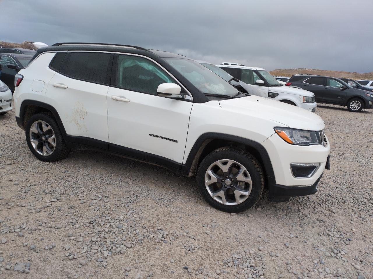 2021 Jeep Compass VIN 3C4NJDCB8MT602015 Copart auction photo, front end damage thumbnail 4
