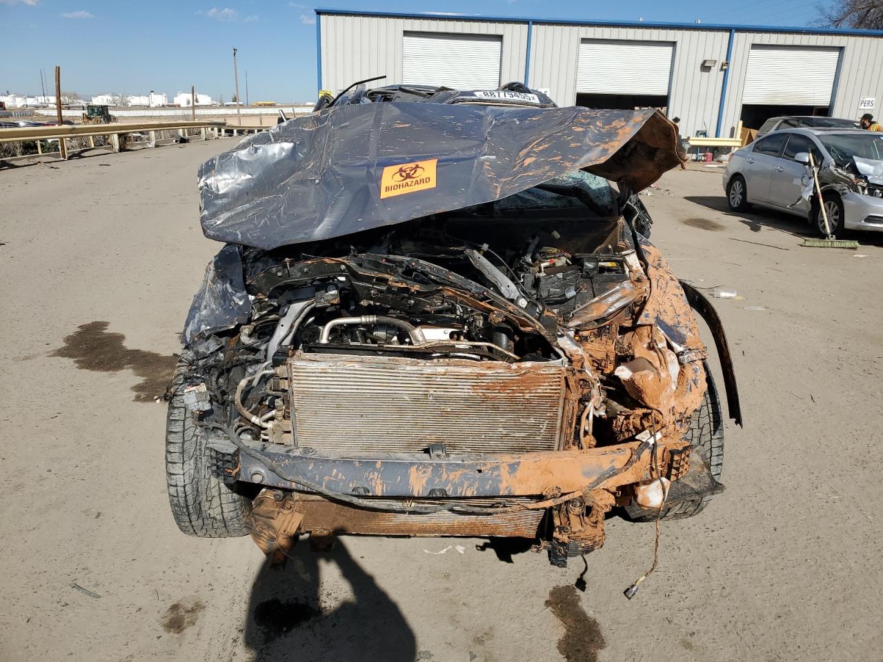 2021 GMC Terrain VIN 3GKALPEV6ML312331 Copart auction photo, all over damage thumbnail 5