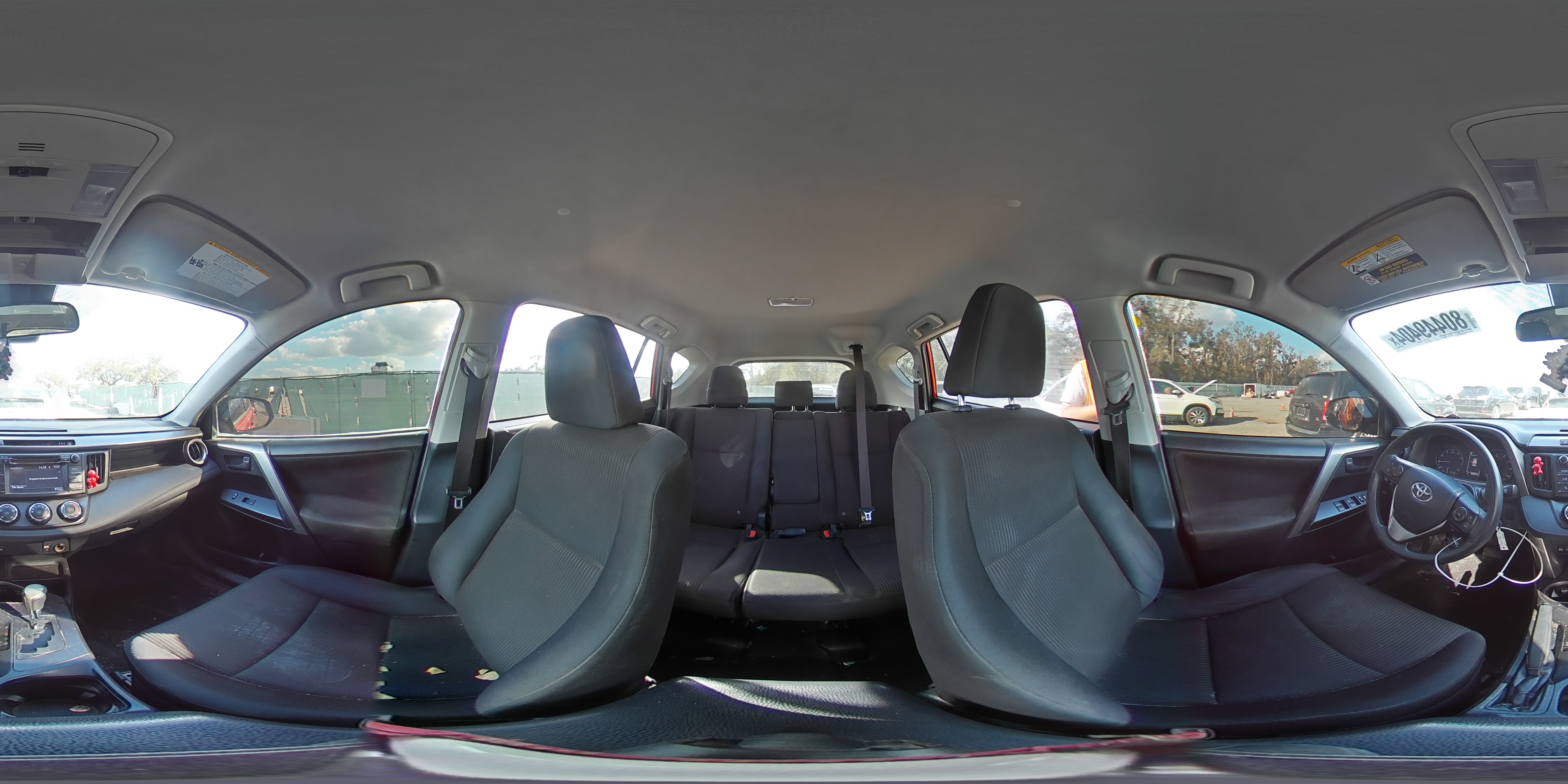 2017 Toyota RAV 4 VIN JTMZFREV7HJ122830 Copart auction photo, front end damage thumbnail 14