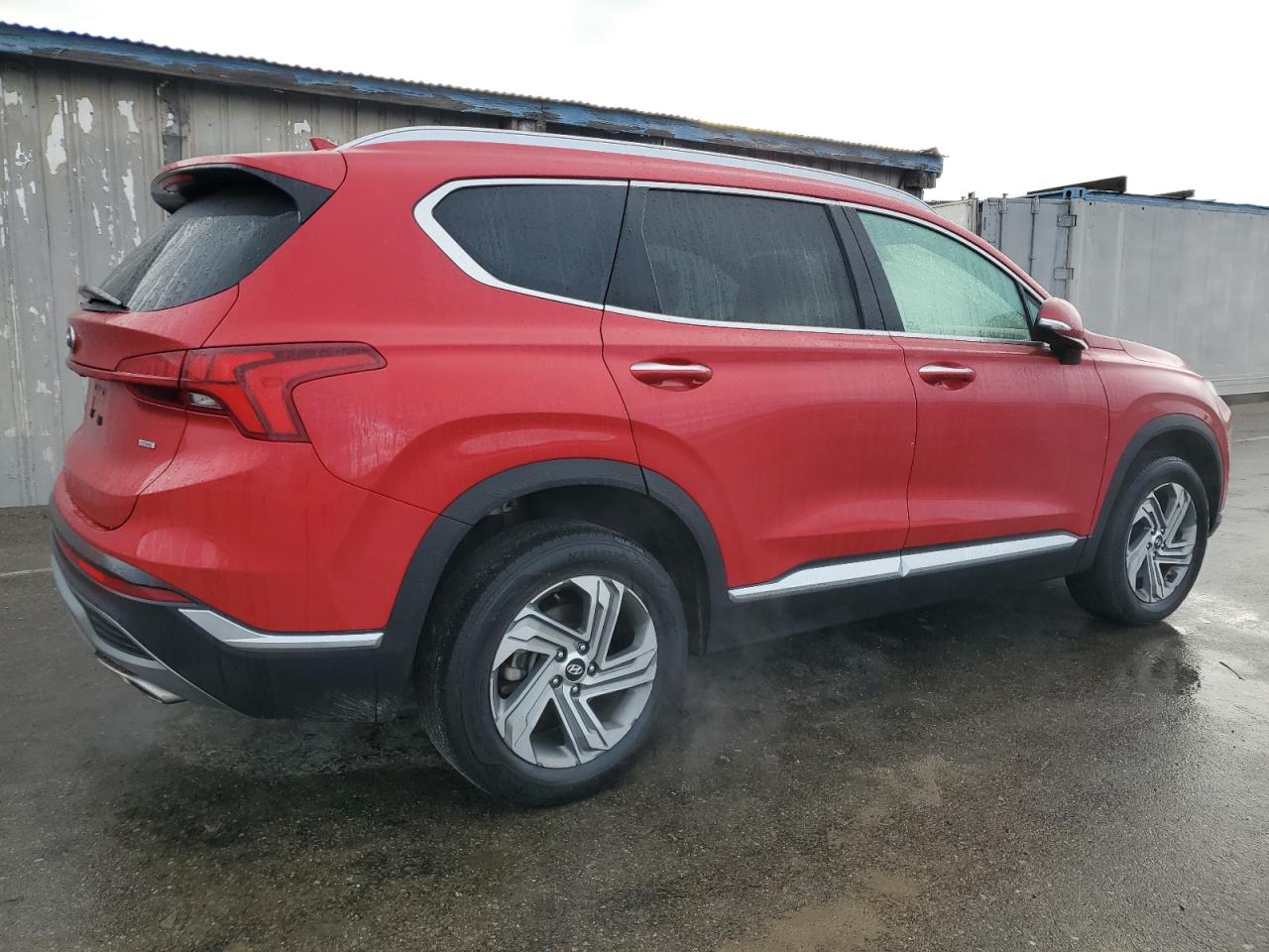 2022 Hyundai Santa Fe VIN 5NMS3DAJ3NH426657 Copart auction photo, mechanical damage thumbnail 3