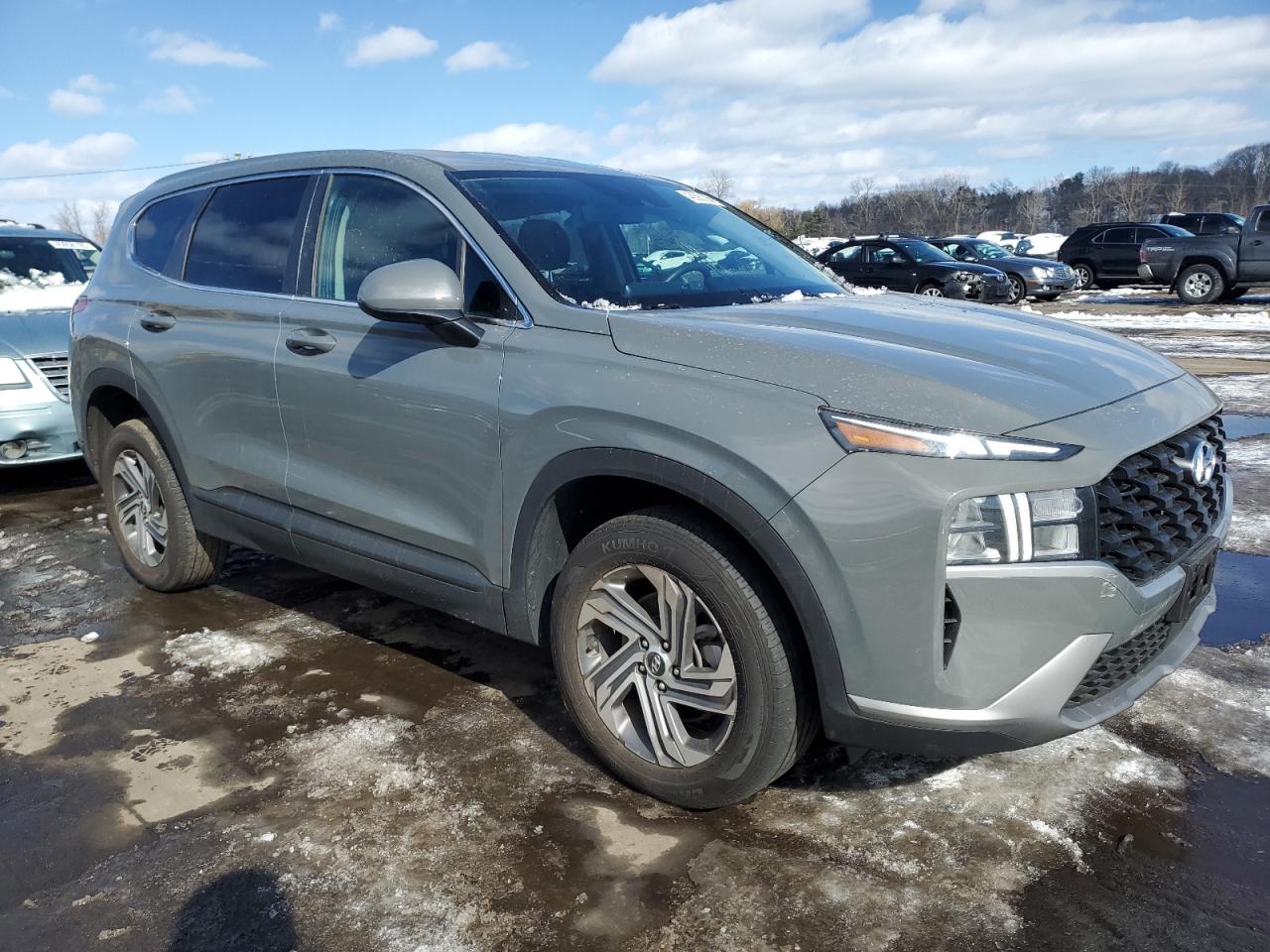 2023 Hyundai Santa Fe VIN 5NMS1DAJ7PH628183 Copart auction photo, front end damage thumbnail 4