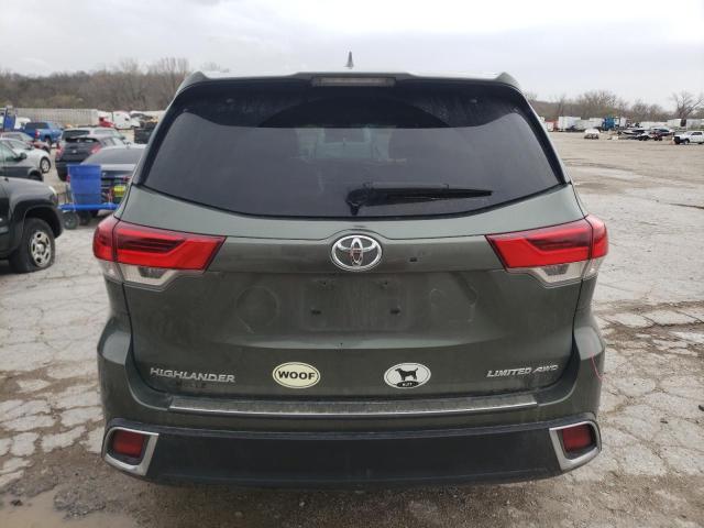 2018 Toyota Highlander VIN 5TDDZRFHXJS496299 Copart auction photo, front end damage thumbnail 6