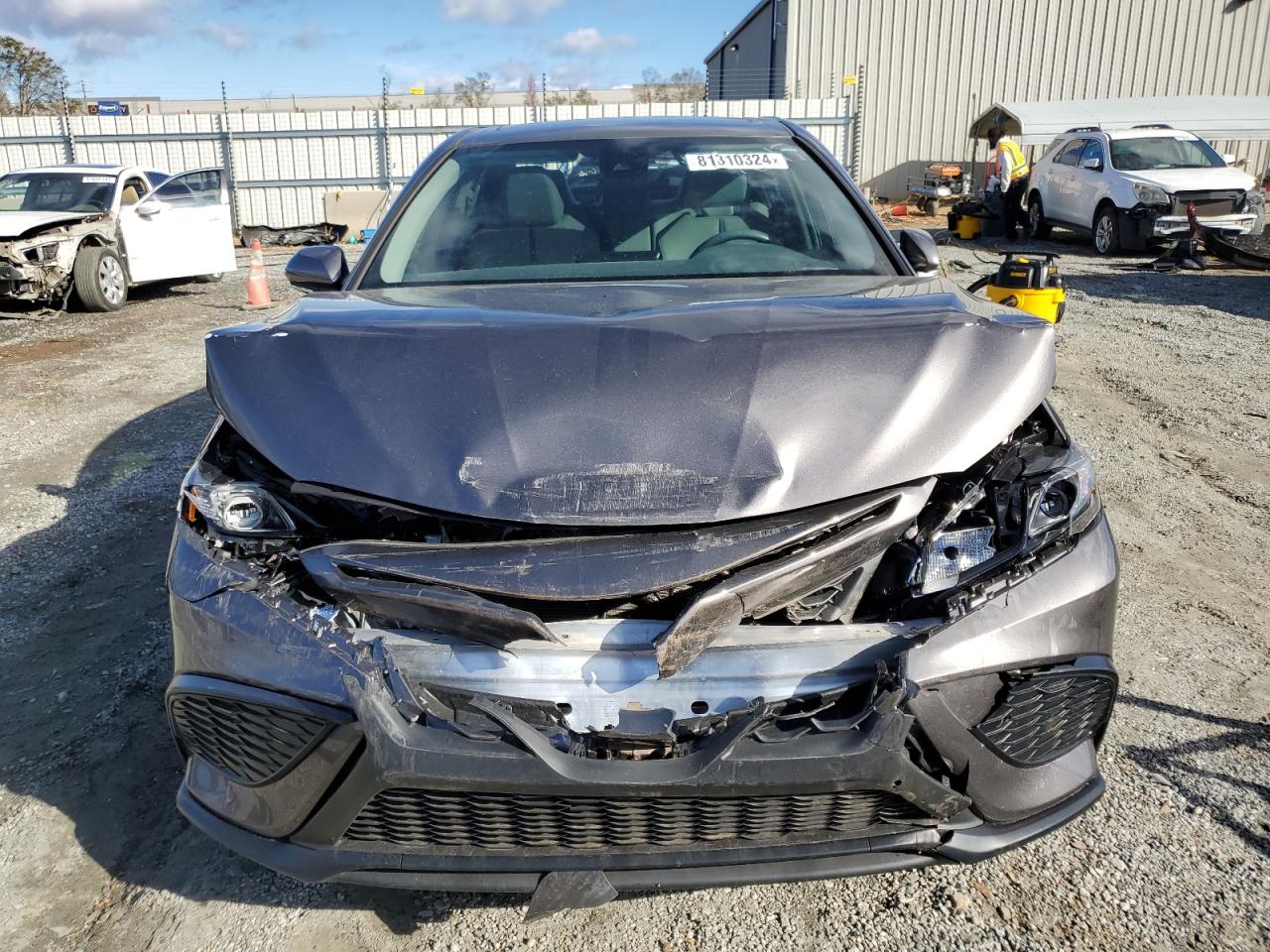2023 Toyota Camry VIN 4T1G11AK0PU813127 Copart auction photo, front end / rear end damage thumbnail 5