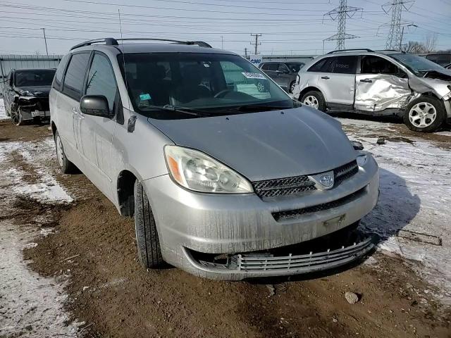 2004 Toyota Sienna VIN 5TDZA23C04S211076 Copart auction photo, front end / side damage thumbnail 12