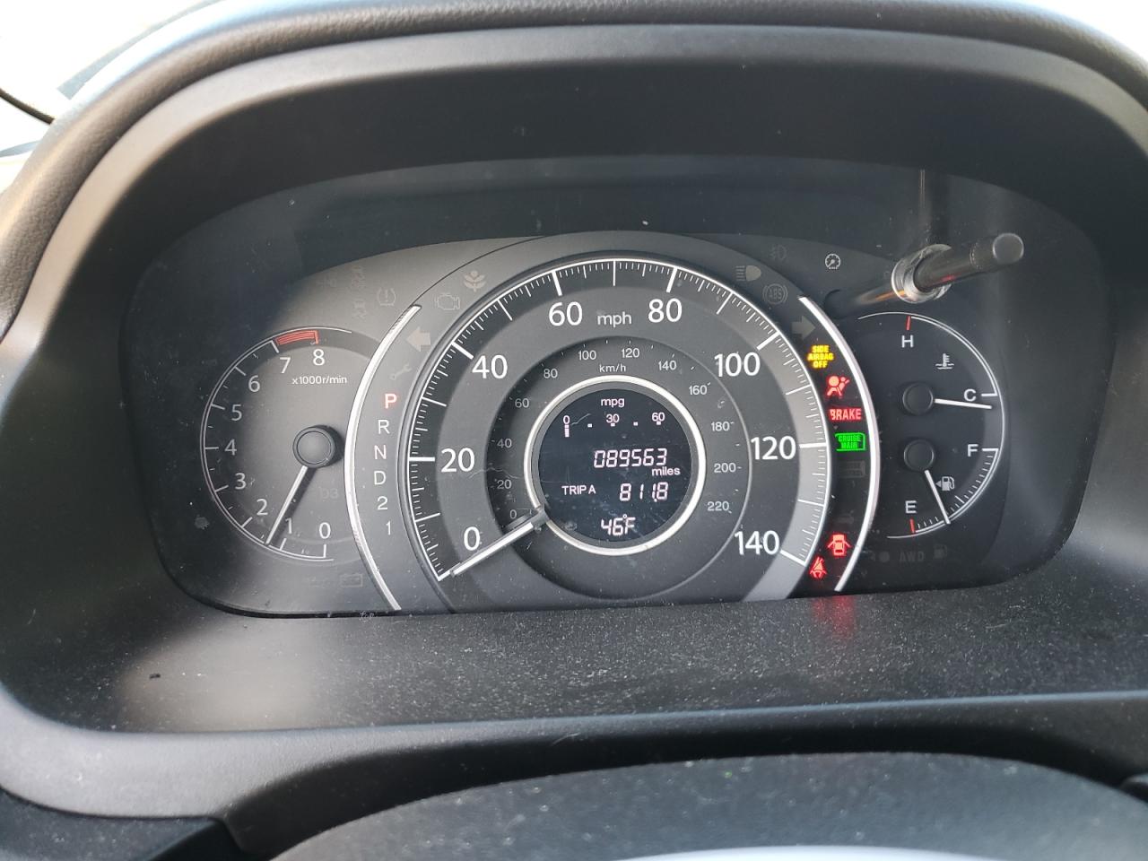2014 Honda CR-V VIN 5J6RM4H7XEL108761 Copart auction photo, rear end damage thumbnail 9