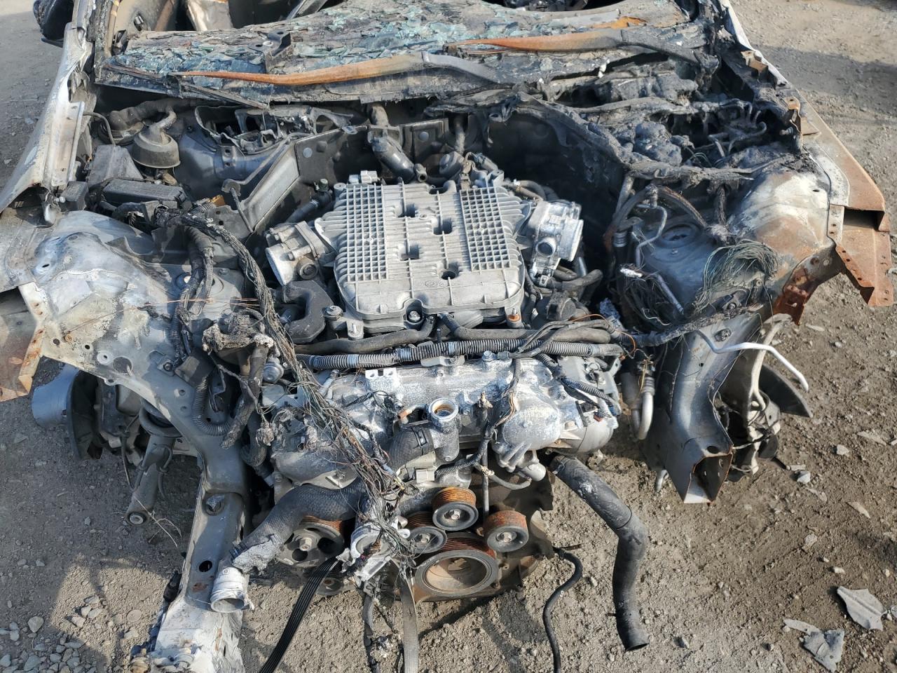 2009 Infiniti G VIN JNKCV61E29M302048 Copart auction photo, burn damage thumbnail 11