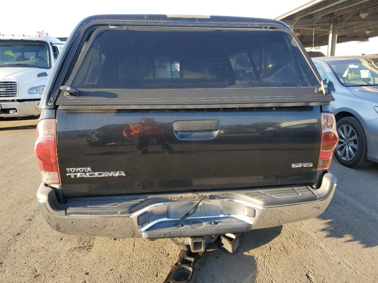2007 Toyota Tacoma VIN 5TETX22N17Z388332 Copart auction photo, side damage thumbnail 6