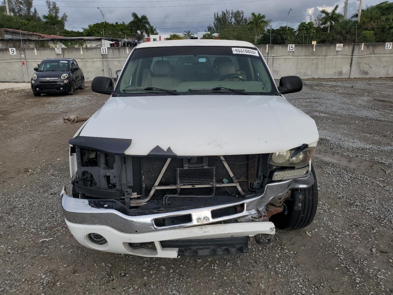 2003 GMC Sierra VIN 2GTEC19T131402800 Copart auction photo, front end damage thumbnail 5