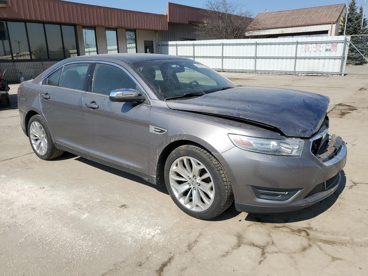 2013 Ford Taurus VIN 1FAHP2F89DG180573 Copart auction photo, front end damage thumbnail 4