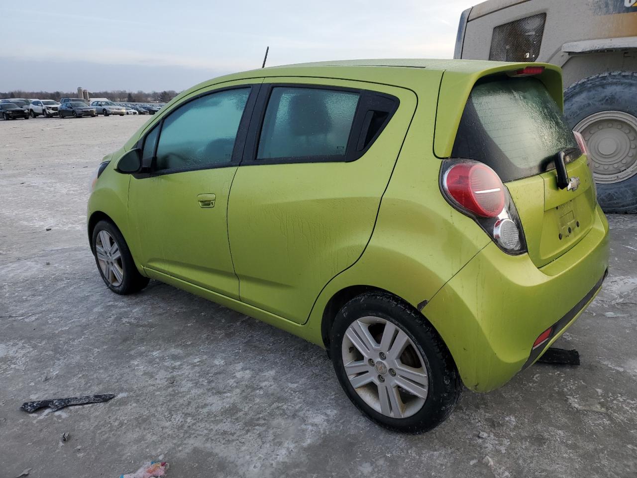 2014 Chevrolet Spark VIN KL8CD6S93EC429664 Copart auction photo, front end damage thumbnail 2