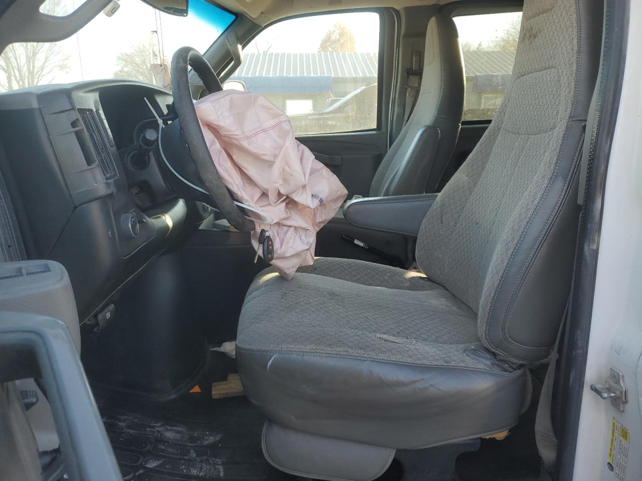 2016 Chevrolet Express VIN 1GAZGPFG8G1284300 Copart auction photo, undercarriage / front end damage thumbnail 7
