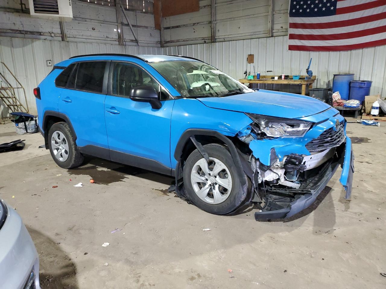 2020 Toyota RAV 4 VIN JTMF1RFV5LD066507 Copart auction photo, front end damage thumbnail 4