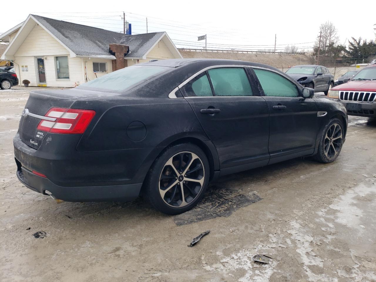 2014 Ford Taurus VIN 1FAHP2H87EG180702 Copart auction photo, rear end damage thumbnail 3