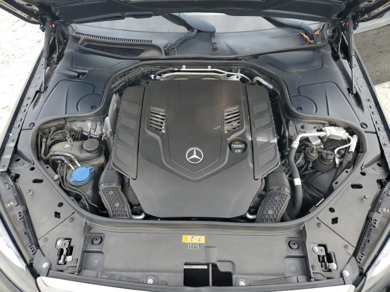2019 Mercedes-Benz S-klasse VIN WDDUG8DB9KA448974 Copart auction photo, front end damage thumbnail 11