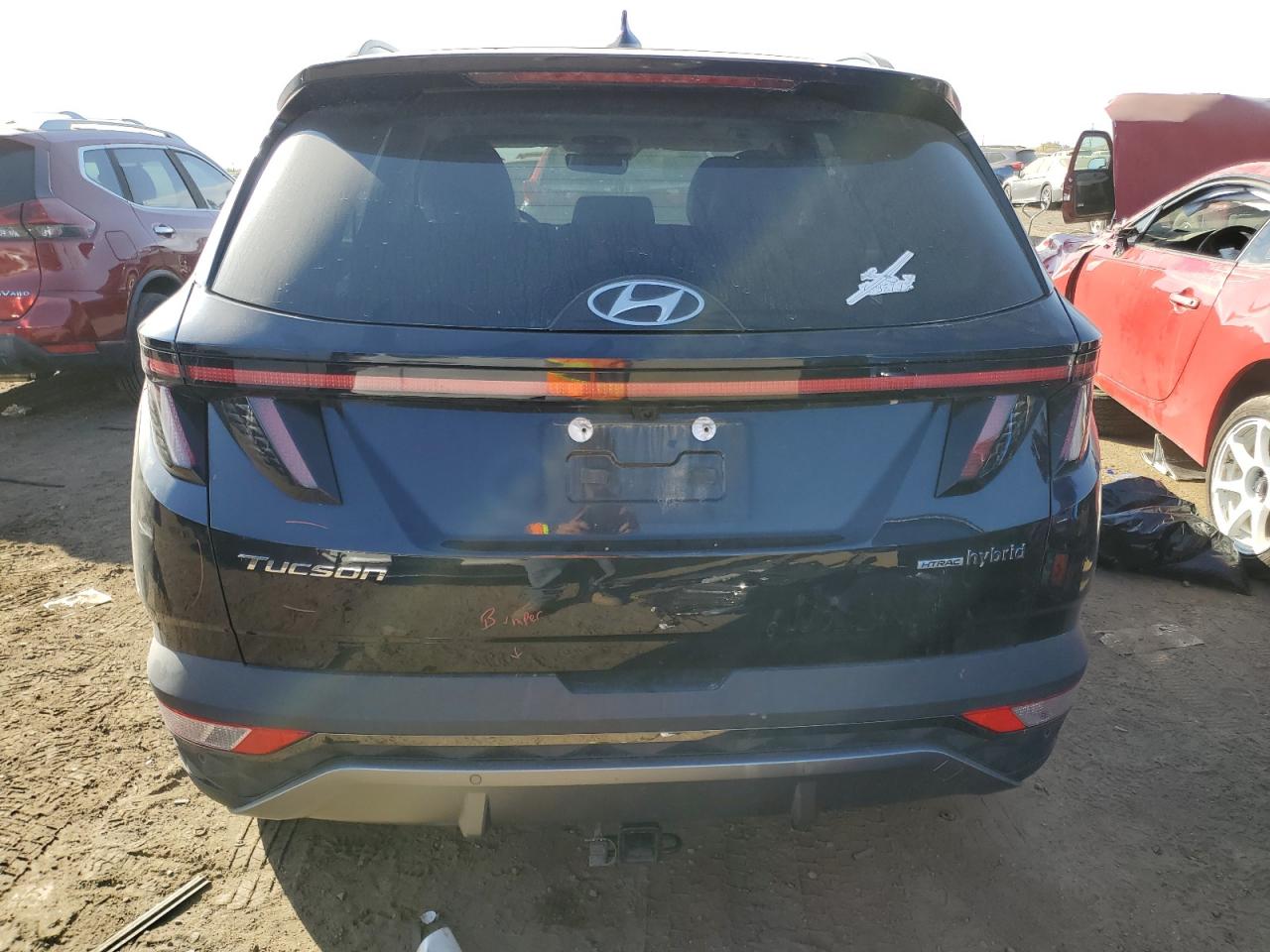 2022 Hyundai Tucson VIN KM8JECA19NU036666 Copart auction photo, front end damage thumbnail 6