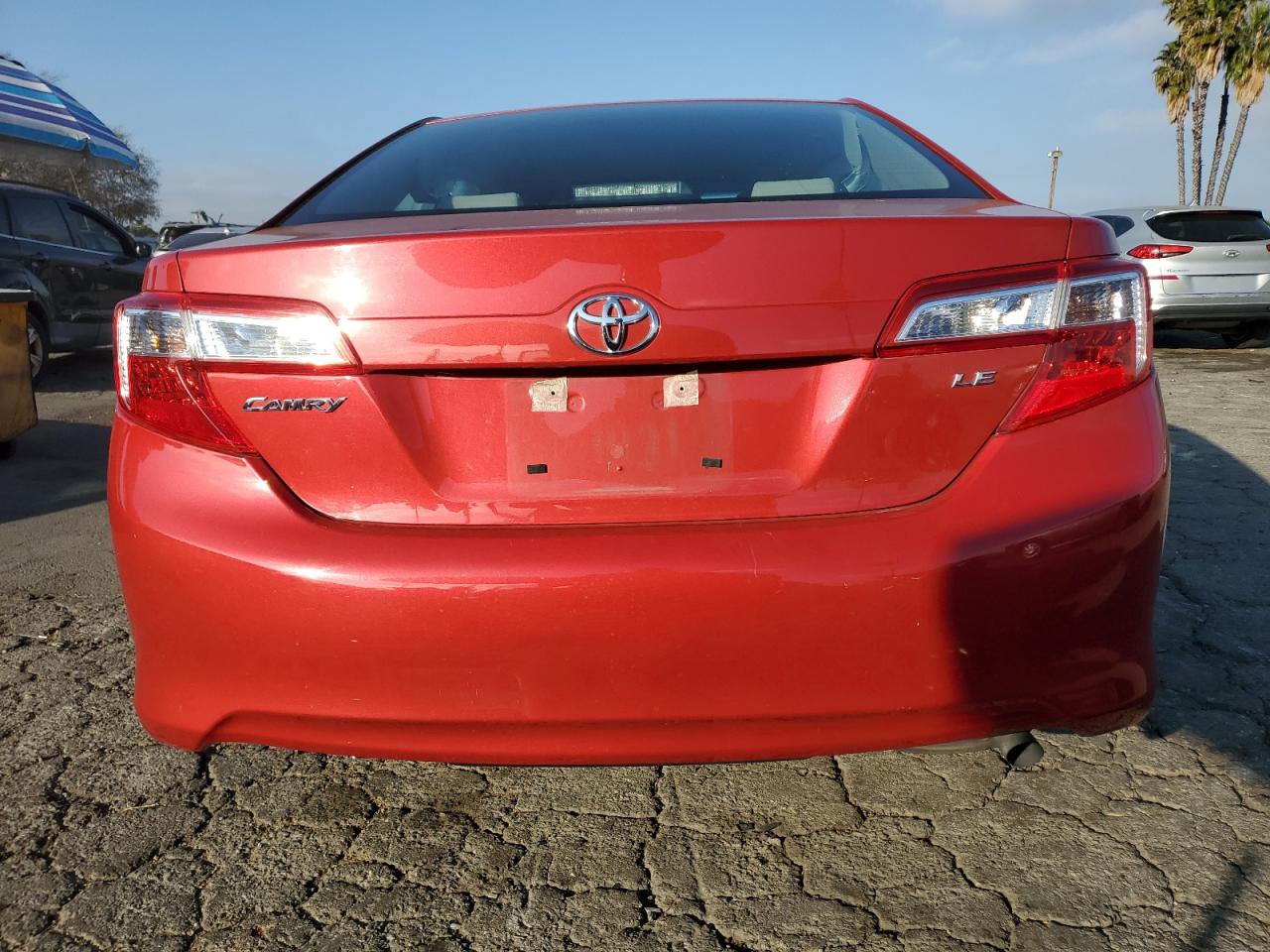 2012 Toyota Camry VIN 4T4BF1FK3CR237022 Copart auction photo, front end / minor dent/scratches damage thumbnail 6