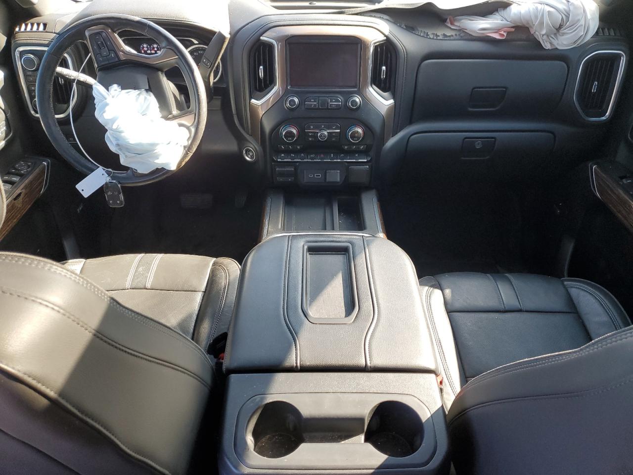 2019 Chevrolet Silverado VIN 1GCUYHEL7KZ316795 Copart auction photo, front end / side damage thumbnail 8