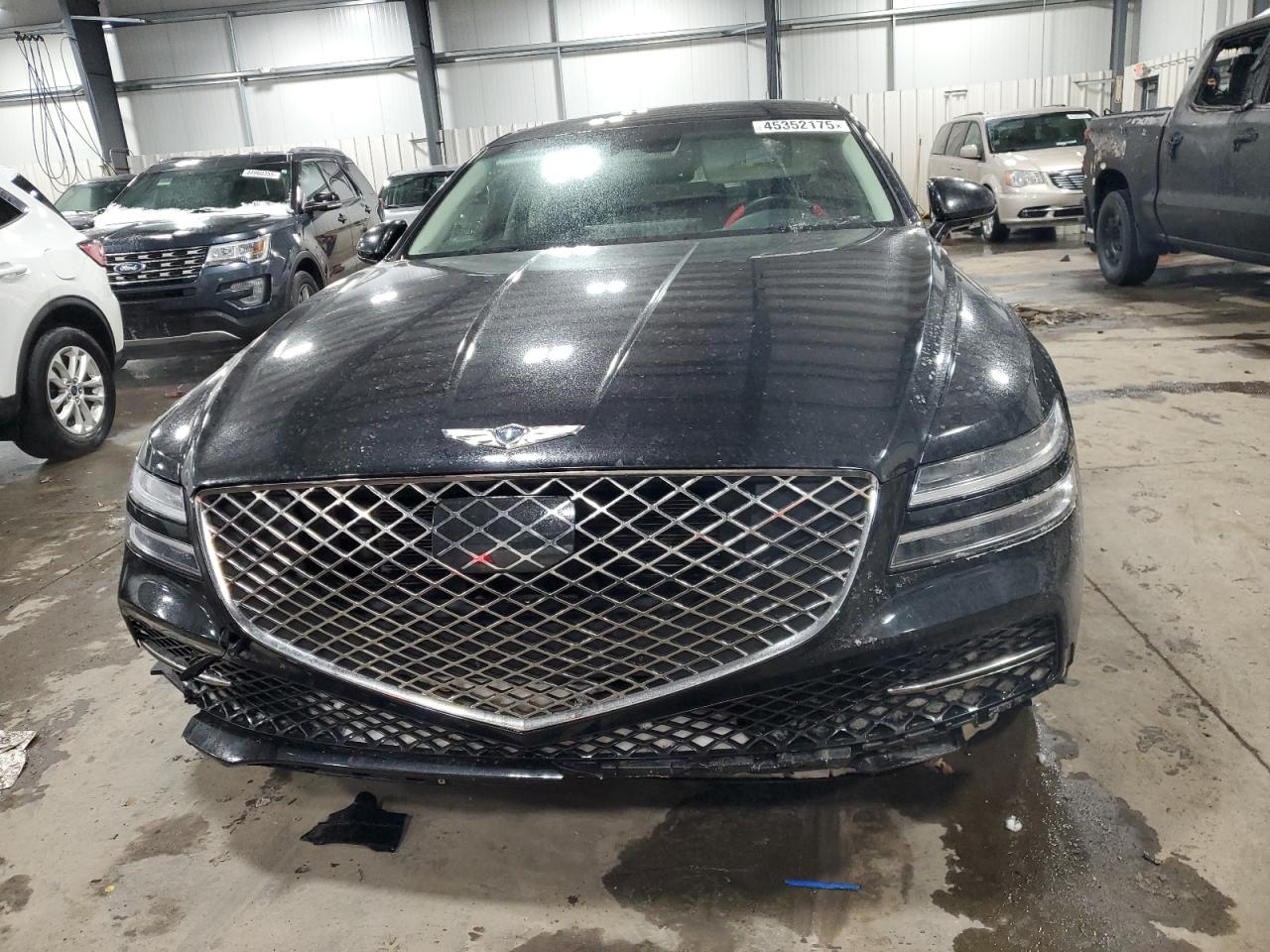 2023 Genesis G80 VIN KMTGB4SC2PU190105 Copart auction photo, all over damage thumbnail 5