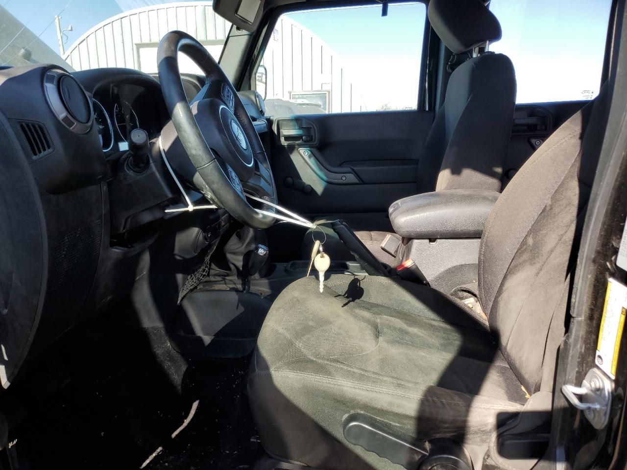 2017 Jeep Wrangler VIN 1C4BJWDG5HL597267 Copart auction photo, front end / mechanical damage thumbnail 7