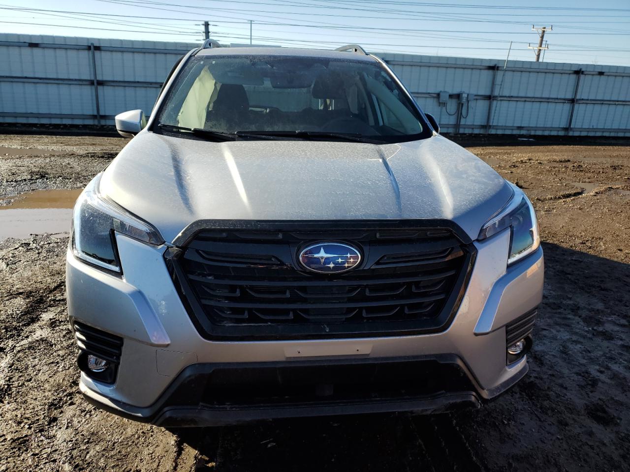 2024 Subaru Forester VIN JF2SKADC8RH500162 Copart auction photo, side / front end damage thumbnail 5