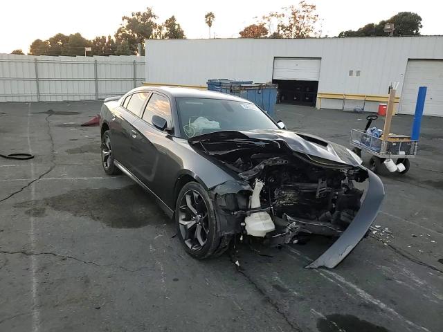 2019 Dodge Charger VIN 2C3CDXHG7KH686973 Copart auction photo, front end / top/roof damage thumbnail 11