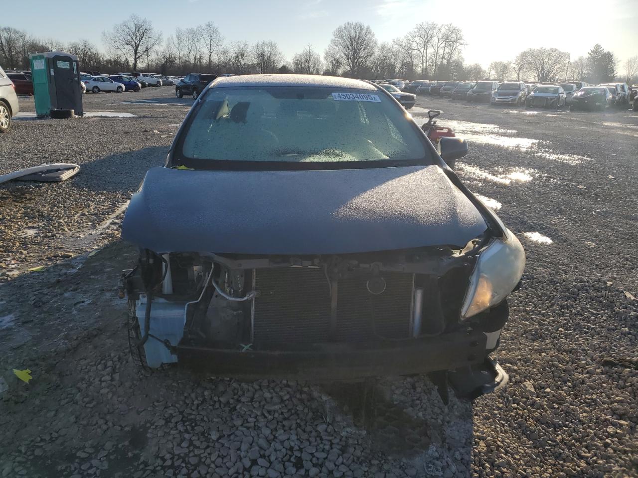2009 Toyota Corolla VIN JTDBL40E89J024394 Copart auction photo, side / front end damage thumbnail 5