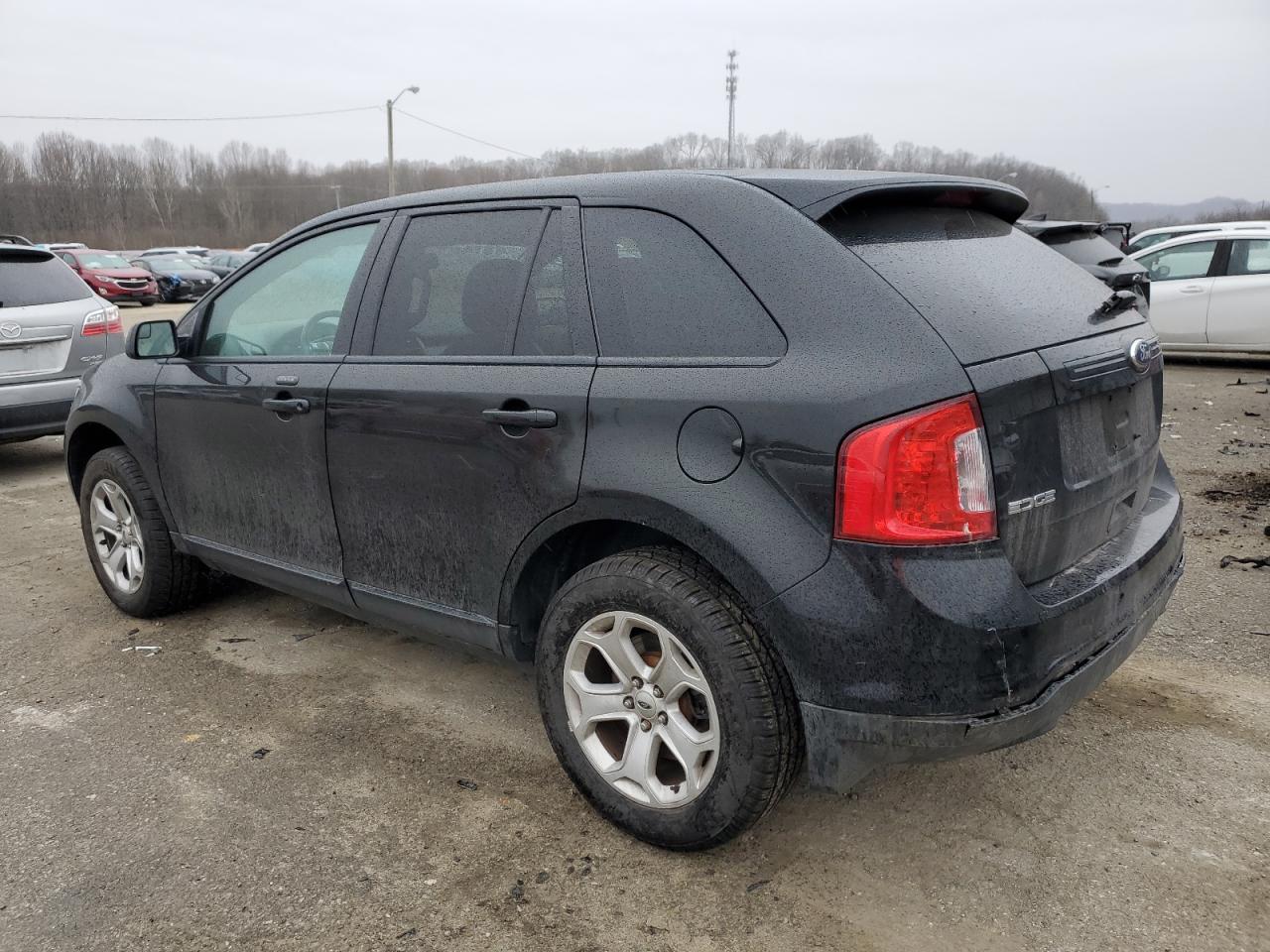 2014 Ford Edge VIN 2FMDK3JC8EBB67777 Copart auction photo, front end damage thumbnail 2