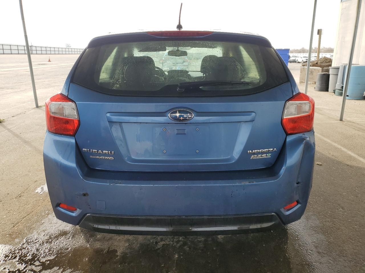 2014 Subaru Impreza VIN JF1GPAA64E8224664 Copart auction photo, side / rear end damage thumbnail 6