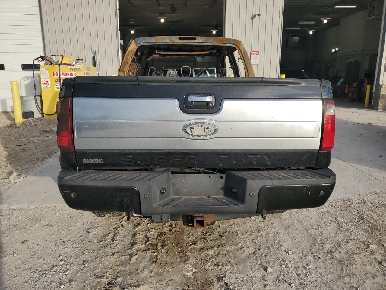 2013 Ford F250 VIN 1FT7W2B69DEB03937 Copart auction photo, burn damage thumbnail 6
