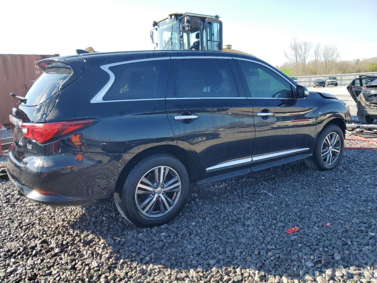2020 Infiniti QX60 VIN 5N1DL0MNXLC532966 Copart auction photo, front end damage thumbnail 3