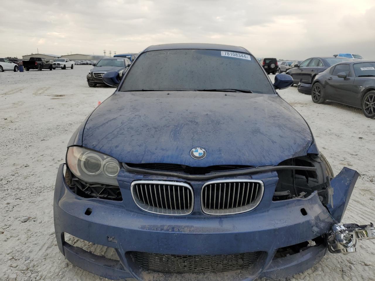2011 BMW 1er VIN WBAUC9C5XBVM11414 Copart auction photo, front end damage thumbnail 5