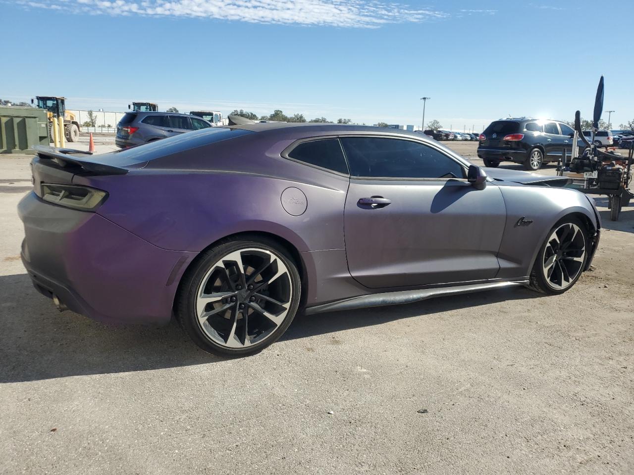 2018 Chevrolet Camaro VIN 1G1FB1RS8J0180451 Copart auction photo, front end damage thumbnail 3